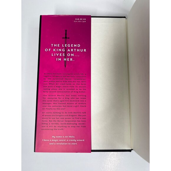 Once & Future Amy Rose Capetta Cori McCarthy YA Sci-Fi Fantasy Book - Picture 3 of 5